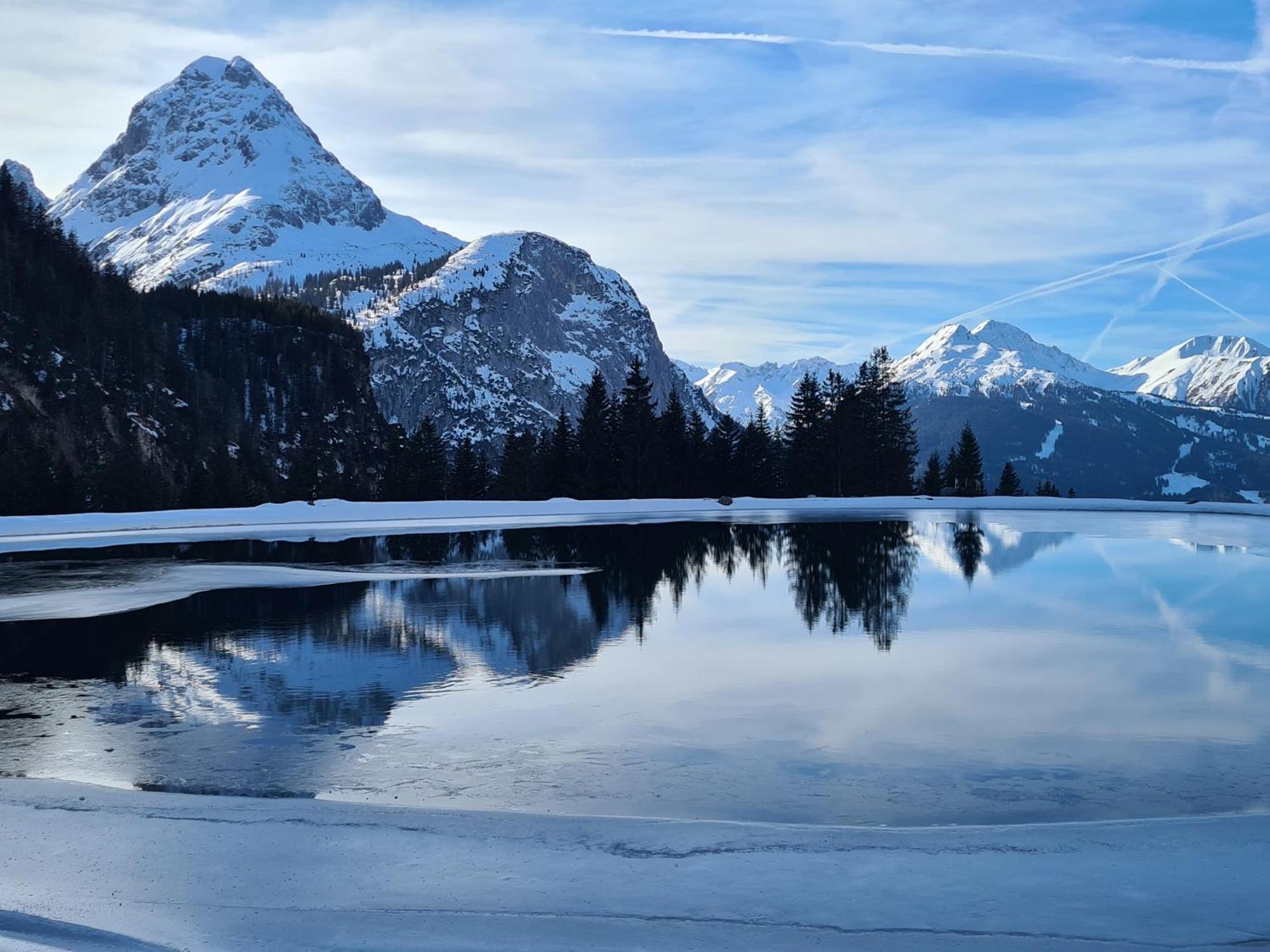 Appartement Gipfelblick- Tiroler Zugspitze Arena In Biberwier Exteriér fotografie